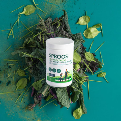 Collagen thủy phân từ cá chứa thêm rau xanh Sproos Collagen Greens - Ảnh 5