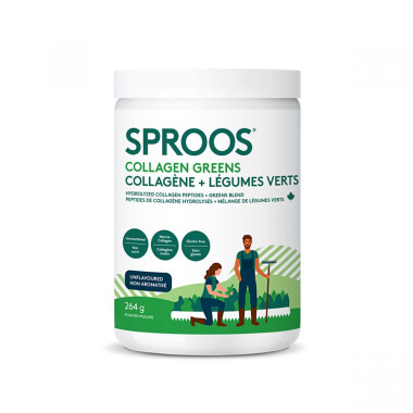 Collagen thủy phân từ cá chứa thêm rau xanh Sproos Collagen Greens 28