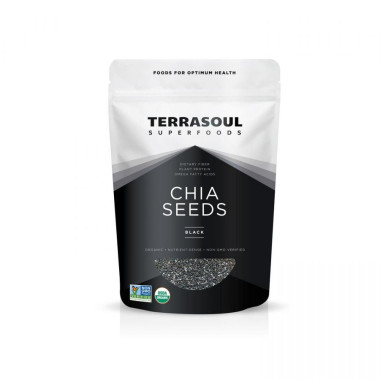 Hạt chia đen hữu cơ Terrasoul Chia Seed Black