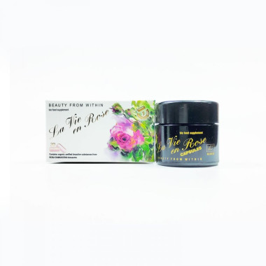 Viên uống hoa hồng hữu cơ La Vie en Rose Drops Capsules
