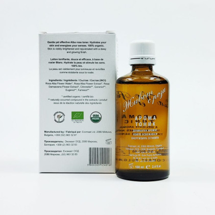 Toner hoa hồng hữu cơ La Vie en Rose Tonic Ecomaat - Ảnh 3