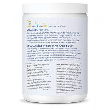 Bột collagen peptide thủy phân từ cá Sproos Marine Collagen - Ảnh 3