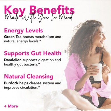 Trà thải độc hữu cơ Pink Stork Detox Tea (30 cốc) 4