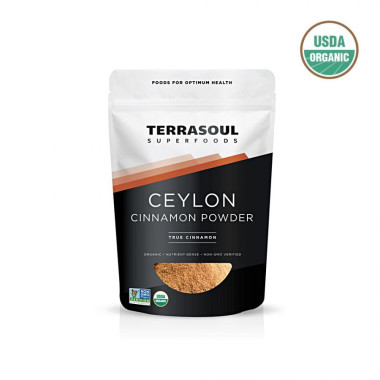Bột quế ceylon hữu cơ Terrasoul CEYLON CINNAMON POWDER 454g