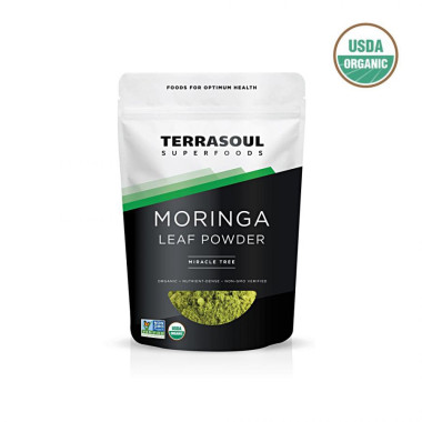 Bột lá chùm ngây hữu cơ Terrasoul MORINGA LEAF POWDER