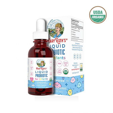 Dung dịch lợi khuẩn hữu cơ cho bé sơ sinh 0-1 tuổi Mary Ruth’s Liquid Probiotic for Infants