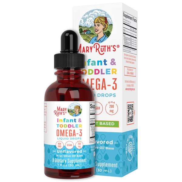 omega 3 bé sơ sinh Mary Ruth’s Infant & Toddler Omega-3 1