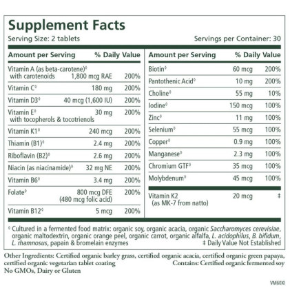 Viên uống bổ sung vitamin Pure Synergy MULTI•VITA•MIN™ - Ảnh 4