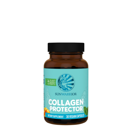 Viên uống chống nắng, bảo vệ & khôi phục collagen Sunwarrior Vegan Collagen Capsules