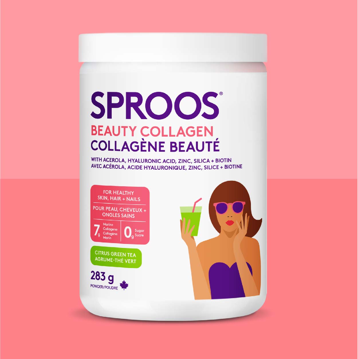 Collagen giúp đẹp da & tóc Sproos Beauty Collagen