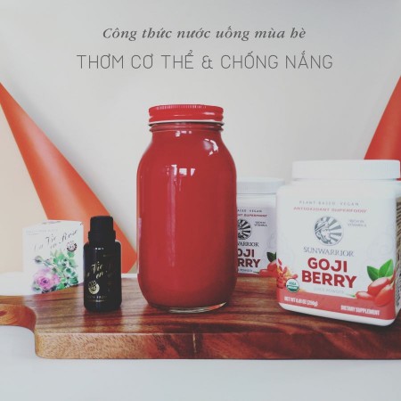 Công thức nước uống mùa hè giúp THƠM CƠ THỂ – CHỐNG NẮNG – SÁNG DA