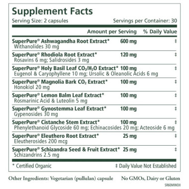 Viên uống giảm căng thẳng Pure Synergy STRESS REMEDY™ 7