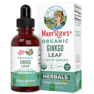 Bổ não hữu cơ Mary Ruth’s Ginkgo Leaf 30ml