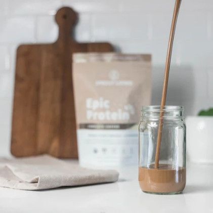 Protein thực vật & siêu thực phẩm Sprout Living Premium Superfood Protein, Complete Coffee - Ảnh 4