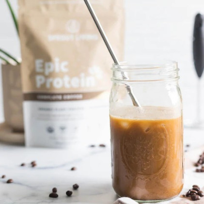 Protein thực vật & siêu thực phẩm Sprout Living Premium Superfood Protein, Complete Coffee - Ảnh 5