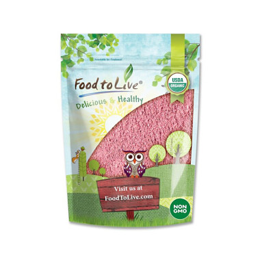 Bột lựu hữu cơ Food to Live Organic Pomegranate Powder 1lb (454g)