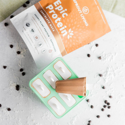 Protein thực vật & siêu thực phẩm Sprout Living, Epic Protein, Organic Plant Protein, Chocolate Maca - Ảnh 7