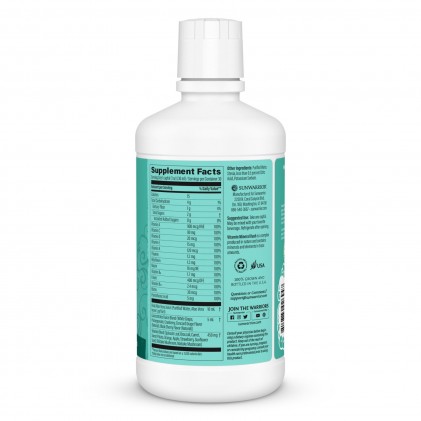 Dung dịch bổ sung vitamin & khoáng chất & nước ép trái cây Sunwarrior Vitamin Mineral Rush in Aloe Vera Superjuice - Ảnh 3