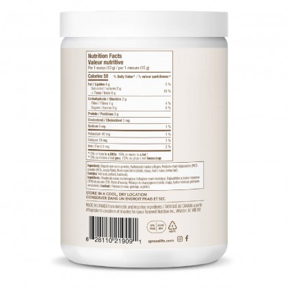 Thức uống healthy từ cacao, nấm, collagen thủy phân từ cá Sproos Super Hot Chocolate - Ảnh 6