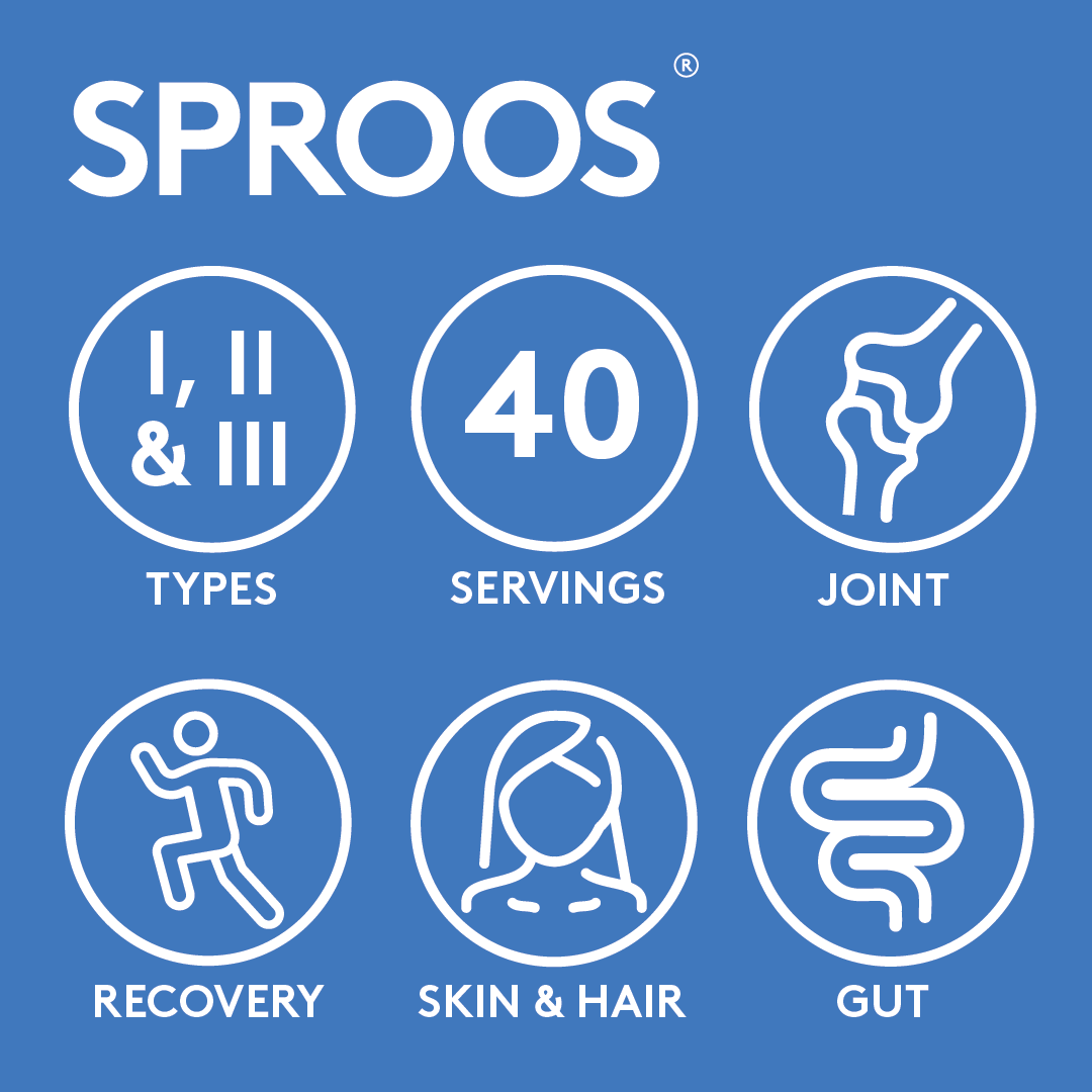 Collagen thủy phân cho da, tóc, móng, khớp, đường ruột & khả năng phục hồi Sproos Performance Multi-Collagen 6 Collagen thủy phân cho da, tóc, móng, khớp, đường ruột & khả năng phục hồi Sproos Performance Multi-Collagen - Ảnh 6