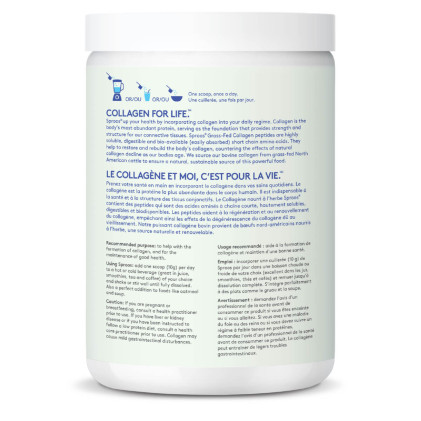 Collagen thủy phân từ bò ăn cỏ Sproos Grass-Fed Collagen - Ảnh 3