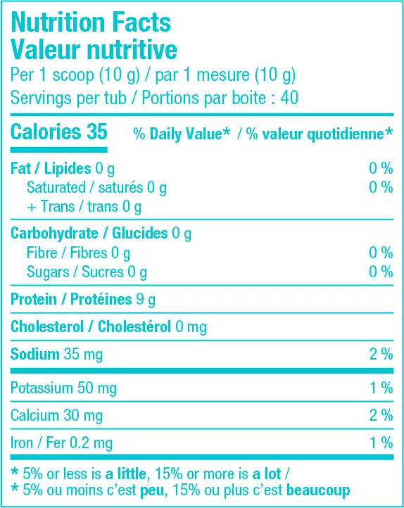 Collagen thủy phân cho da, tóc, móng, khớp, đường ruột & khả năng phục hồi Sproos Performance Multi-Collagen 9 Bảng giá trị dinh dưỡng, thành phần Collagen thủy phân cho da, tóc, móng, khớp, đường ruột & khả năng phục hồi Sproos Performance Multi-Collagen