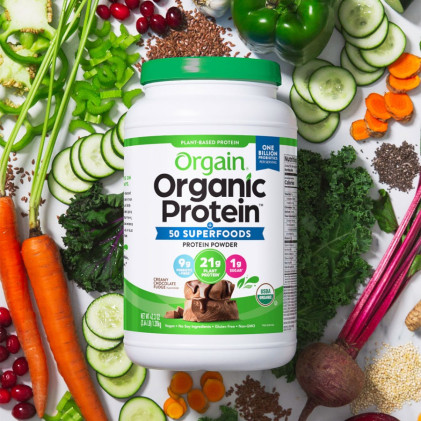 Bột protein thực vật hữu cơ & siêu thực phẩm Orgain Organic Protein & Superfoods Powder - Ảnh 8
