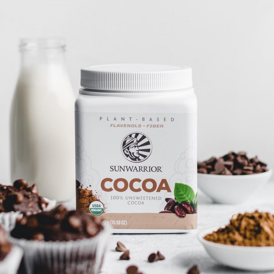 Bột cacao hữu cơ Sunwarrior Organic Cocoa 6