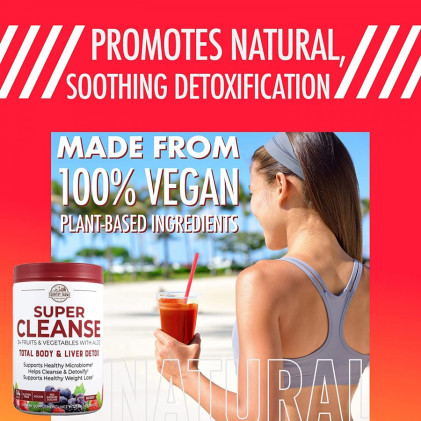 Hỗn hợp 34 siêu thực phẩm hỗ trợ thải độc cơ thể & gan Country Farms Super Cleanse - Ảnh 4