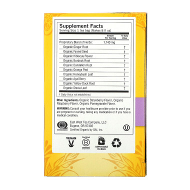 Trà giúp thải độc Yogi Berry DeTox Tea 6