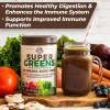 Hỗn hợp 50 siêu thực phẩm hữu cơ Country Farms Super Greens vị chocolate 6