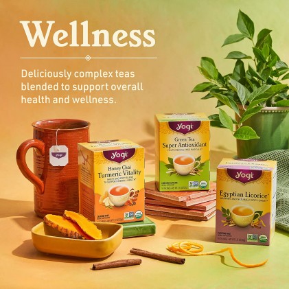 Trà Yogi Green Tea Kombucha Tea - Ảnh 3