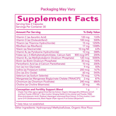 Viên uống tăng cường chức năng sinh sản Pink Stork Fertility Support 3
