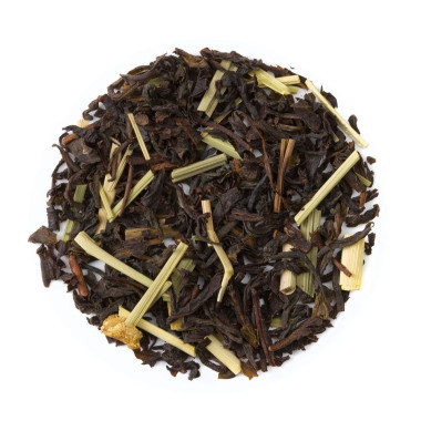 Trà Heavenly Tea Organic Lemon Twist, Loose Leaf Black Tea Tin 1