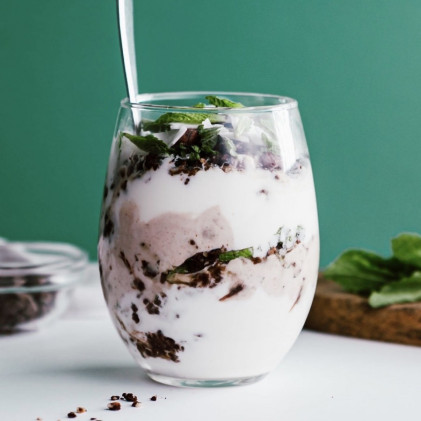 Thanh collagen peptide thủy phân từ cá vị chocolate bạc hà Sproos Mint Chocolate Collagen Bar - Ảnh 5
