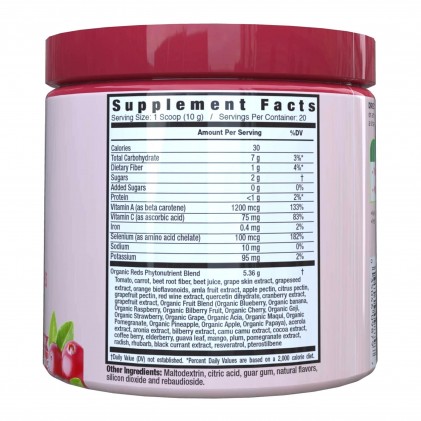 Bột 40+ siêu trái cây và quả mọng Country Farms Super Reds - Ảnh 2