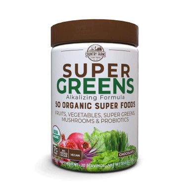 Country Farms Super Green vị chocolate