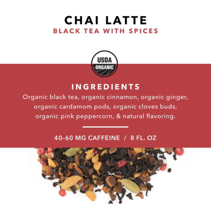 Trà Pinky Up CHAI LATTE LOOSE LEAF TEA POUCH - Ảnh 3