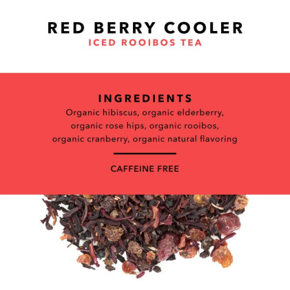 Trà Pinky Up RED BERRY COOLER LOOSE LEAF ICED TEA - Ảnh 3