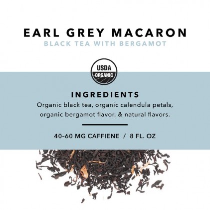Trà Pinky Up EARL GREY MACARON LOOSE LEAF TEA POUCH - Ảnh 3
