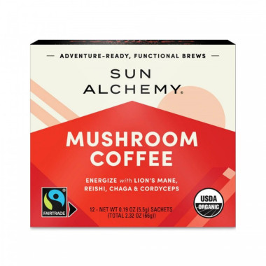 Cà phê hữu cơ và các loại nấm Sun Alchemy Mushroom Coffee