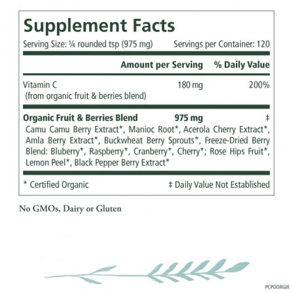 Bột vitamin C hữu cơ Pure Synergy PURE RADIANCE C® POWDER 120g - Ảnh 4