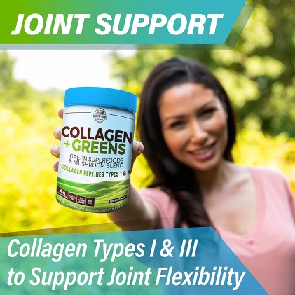 Collagen thủy phân và 23 siêu thực phẩm Country Farms Collagen Greens - Ảnh 3