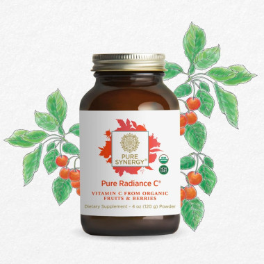 Bột vitamin C hữu cơ Pure Synergy PURE RADIANCE C® POWDER 120g 6