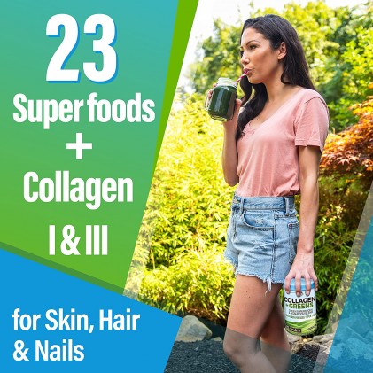 Collagen thủy phân và 23 siêu thực phẩm Country Farms Collagen Greens - Ảnh 4
