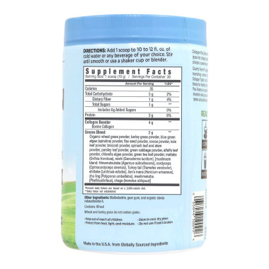 Collagen thủy phân và 23 siêu thực phẩm Country Farms Collagen Greens 1