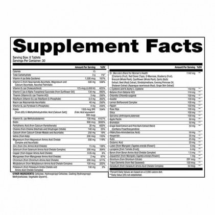 Vitamin cho phụ nữ từ thực phầm toàn phần Dr Mercola Whole-Food Multivitamin for Women - Ảnh 13