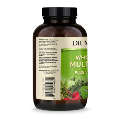 Vitamin từ thực phẩm toàn phần Dr. Mercola Whole-Food Multivitamin Plus Vital Minerals 1