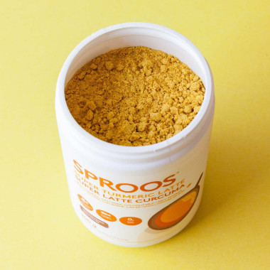 Thức uống healthy từ nghệ & collagen thủy phân từ cá Sproos Super Turmeric Latte 4
