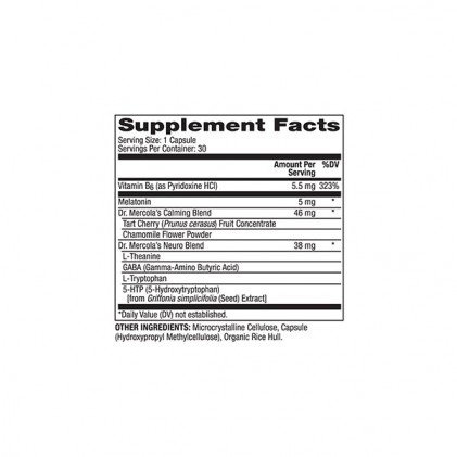 Viên uống hỗ trợ giấc ngủ Dr Mercola Sleep Support with Melatonin (5mg) - Ảnh 5